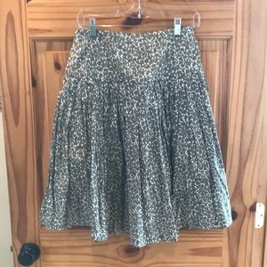 Midi green Women's Skirt xs 2 Small